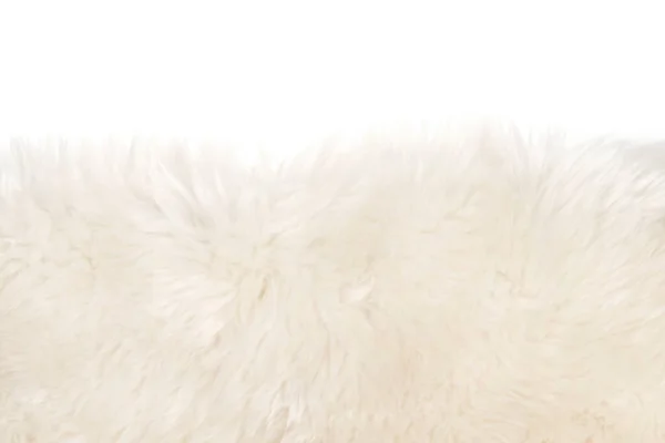 Textura Macia Branca Fundo Branco Isolado Textura Pele Natural Close — Fotografia de Stock