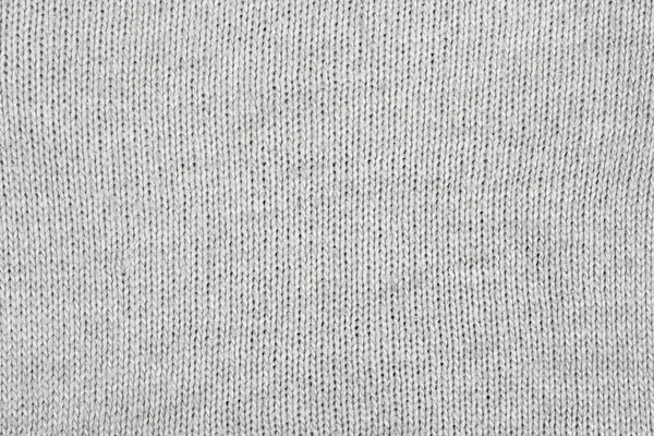 Hvid Naturlig Tekstur Strikket Uld Tekstilmateriale Baggrund Hvid Bomuld Stof - Stock-foto
