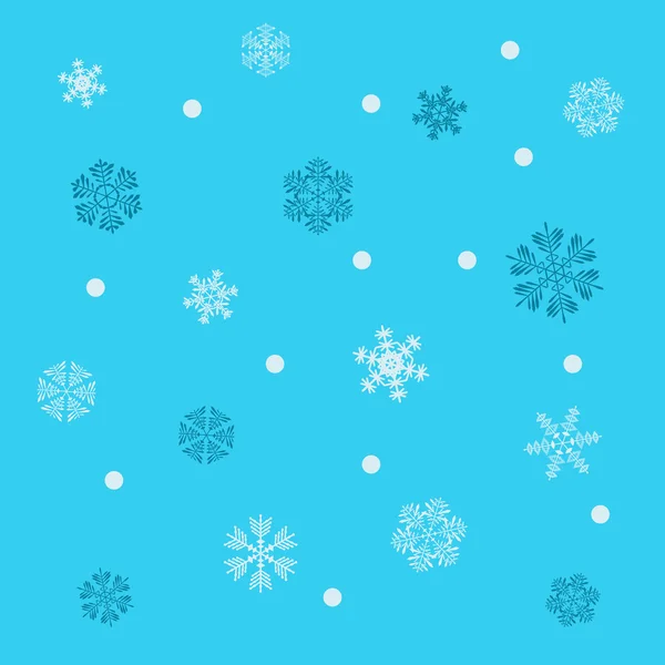 Copos de nieve Uzornye — Vector de stock