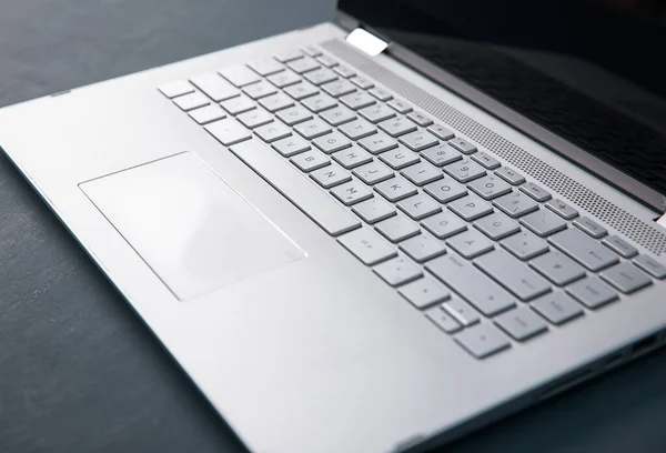 Foto Einer Tastatur Eines Laptops — Stockfoto