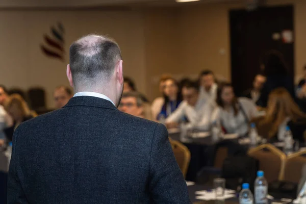 Group Business Listening Boss Meetin — Stock Photo, Image