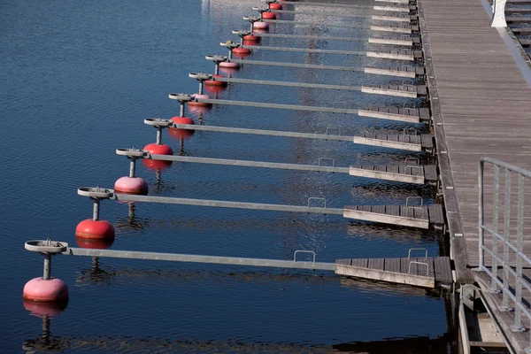 Marina docks — Stock Photo, Image