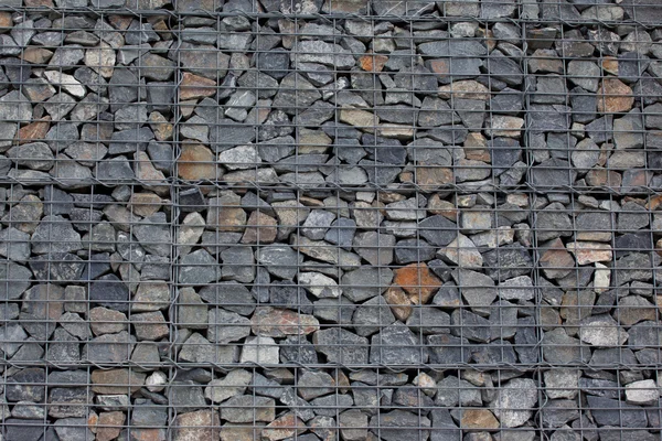 Gabion duvar — Stok fotoğraf