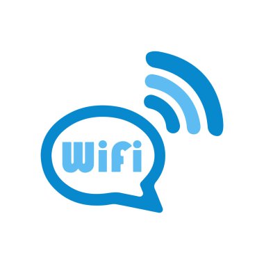 Ücretsiz Wi-Fi vektör logosu, servis