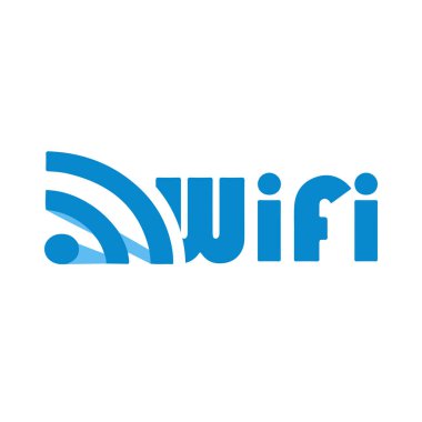 Ücretsiz Wi-Fi vektör logosu, servis