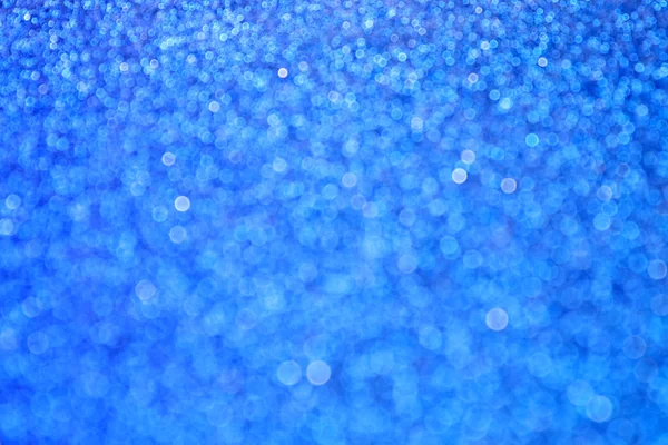 Azul natal luzes fundo — Fotografia de Stock