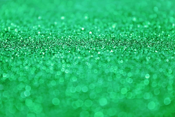 Green Glitter — Stock Photo, Image