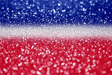 Red white and blue glitter clipart