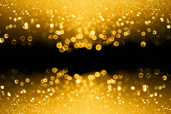 Fancy Glam Arany Fekete Színű Csillogás Ünneplik Háttér Boldog Születésnapot — Stock Fotó