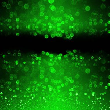 Zümrüt yeşili parlak parlak arka plan. Mutlu yıllar partisi davetiyesi, Aziz Patrick Günü indirimi. Şanslı Aziz Patrick İrlandalı çocuk dokusu, Noel şapkası ya da gelin tasarımı.