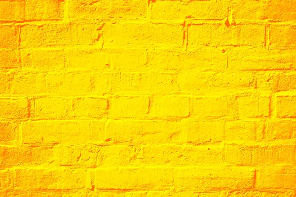 Abstract Yellow Orange Brick Wall Summer Pool Party Invite Happy — Stock Photo, Image