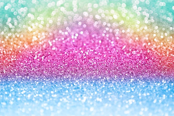 Rainbow Barva Třpyt Třpyt Pozadí Pro Happy Birthday Party Pozvání — Stock fotografie
