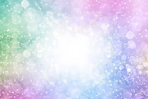 Cute Abstract Multicolor Pastel Pink Glitter Sparkle Background Happy Birthday — Stockfoto
