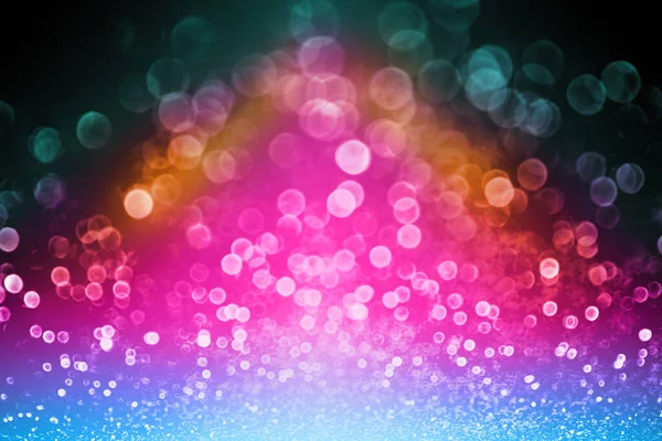Fun Rainbow Color Glitter Sparkle Background Celebrate Happy Birthday Party — Fotografia de Stock