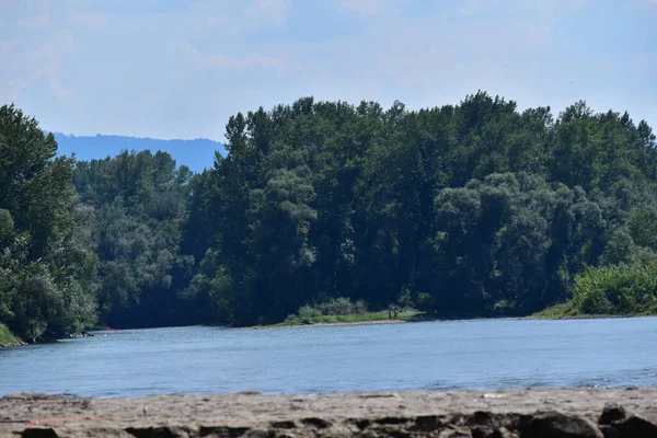 Landscape Lake Nature Background — Stock Fotó