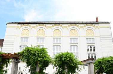 Şehirdeki eski bina. 