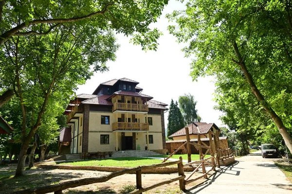 Old Wooden House Park — Stock Photo, Image