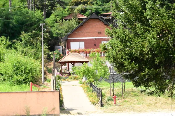 Altes Haus Dorf — Stockfoto