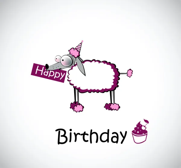 mutlu doğum günü kartı kaniş