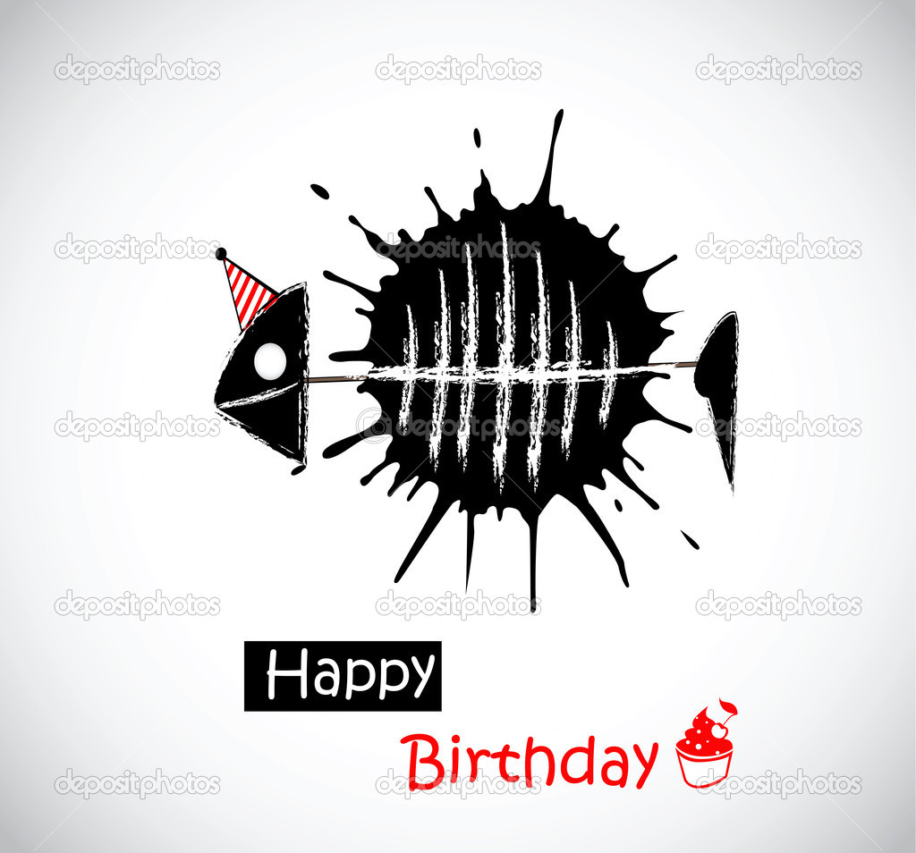 Happy Birthday fish