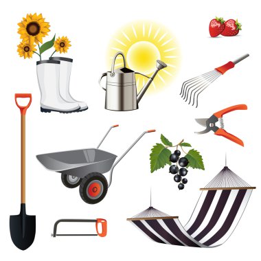 Bahçe Icon set