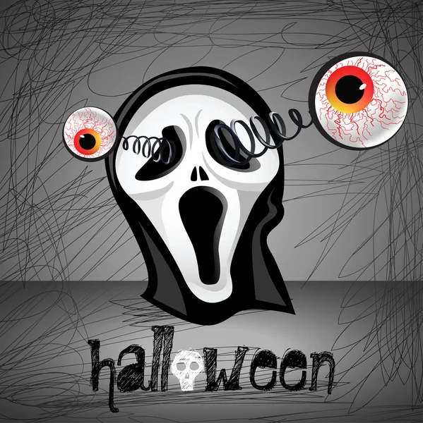 Halloween ogen — Stockvector