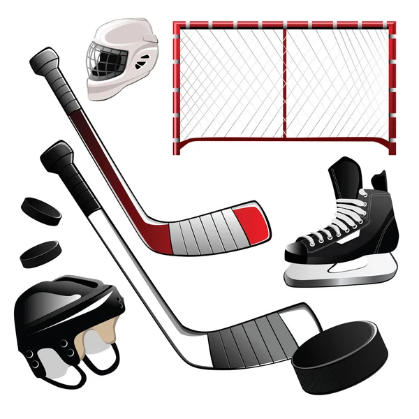 Hockey pictogrammen Stockvector