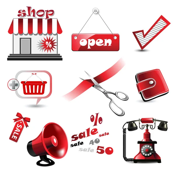 alışveriş simgeleri