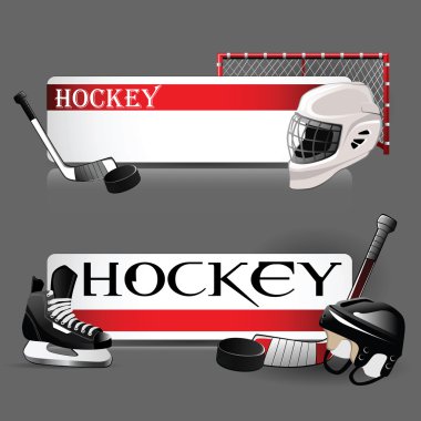 hockey icons clipart