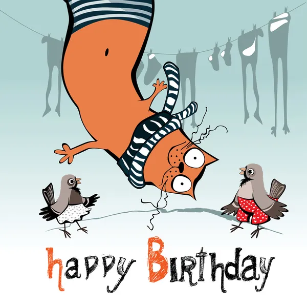 mutlu yıllar komik kedi