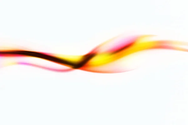 Colored smoke curves — Stock Photo, Image