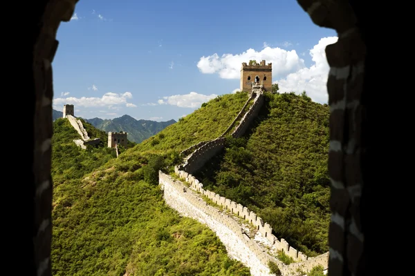 Il grande muro della Cina — Foto Stock
