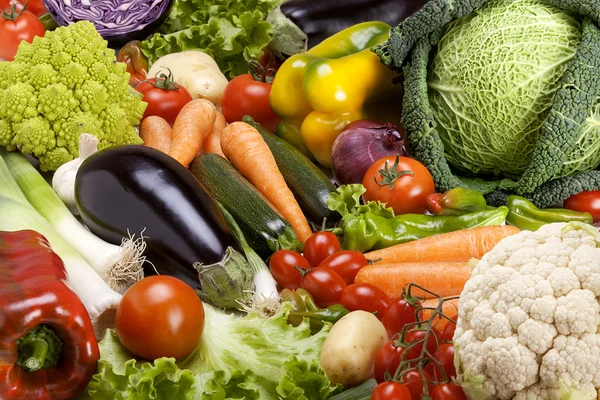 Assortment of fresh vegetables Stock Photo