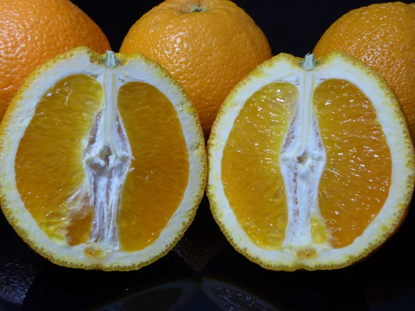 Orange Halves — Stock Photo, Image