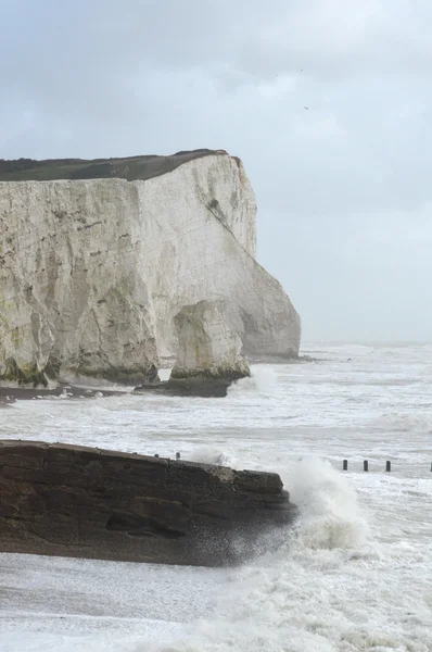 Rough sea at Seaford Beach — Stock Photo, Image