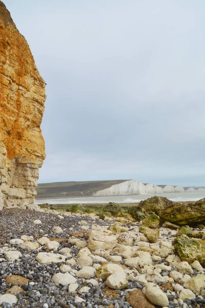 Seven Sisters Cuckmere Haven East Sussex — Stock Photo, Image