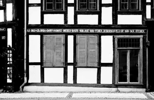 Half-timbered facade — Stock Photo, Image