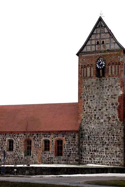 Fieldstone kyrka dupow — Stockfoto