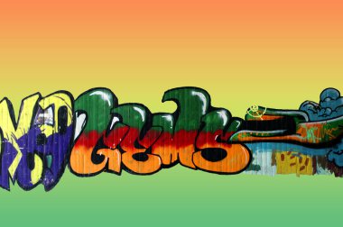 izole grafiti
