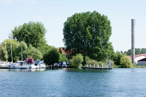 Båt hamn — Stockfoto