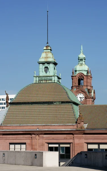 Wiesbaden centralstation — Stockfoto