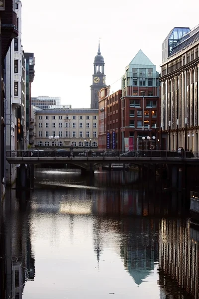 Hamburg centro città — Foto Stock