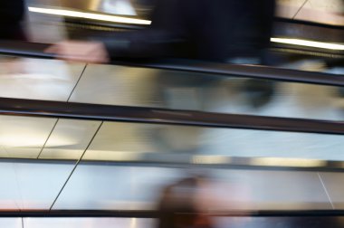 yürüyen merdiven soyut