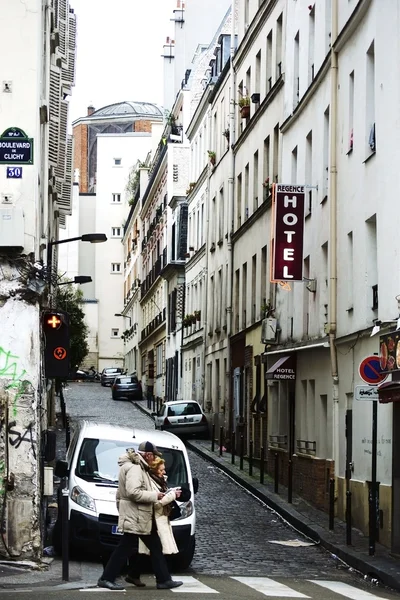 Boulevard de clichy de Paris — Fotografia de Stock