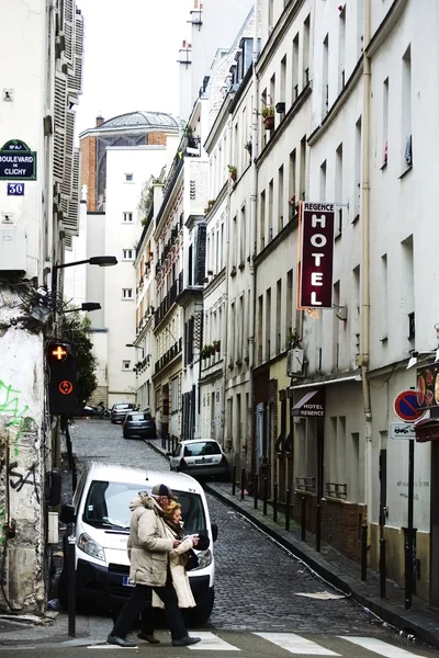 Parigi Boulevard de Clichy — Foto Stock