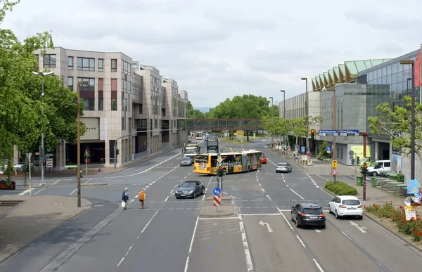 Rhine Allee Mainz — Stock Photo, Image