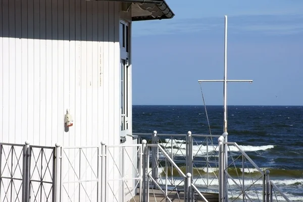 Stráže domu u moře — Stock fotografie