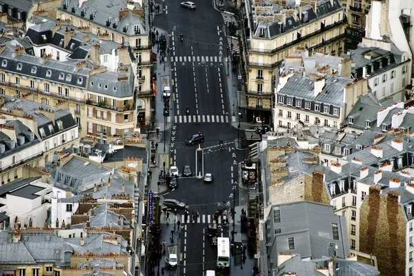 Paris trafik — Stockfoto