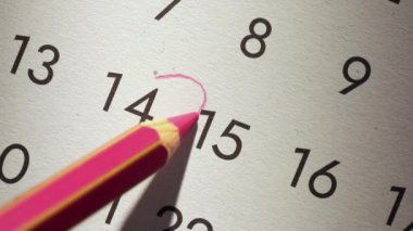 Calendar.mov 'a kalp şekli çiz.