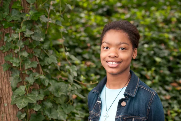 bir Afrikalı-Amerikalı kız